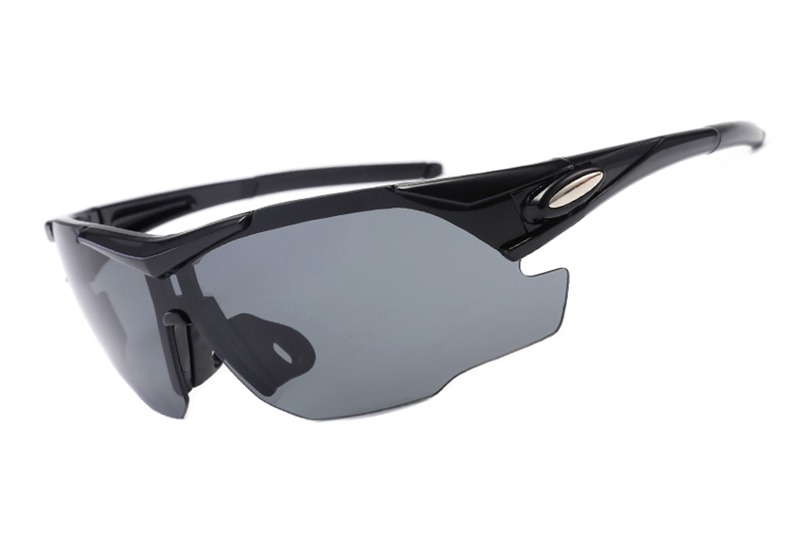 Windproof Polarized Uv Mirrored Lens Cycling Glasses