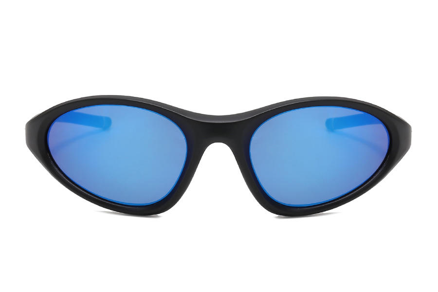Cat Eye Wraparound UV400 Cycling Sports Glasses