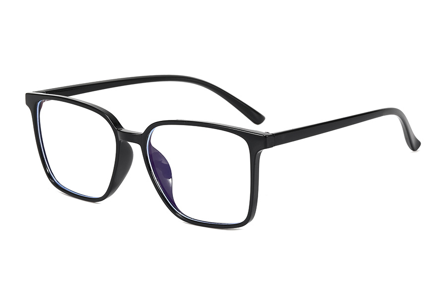 Square PC Frame Blue Light Blocking Reading Glasses