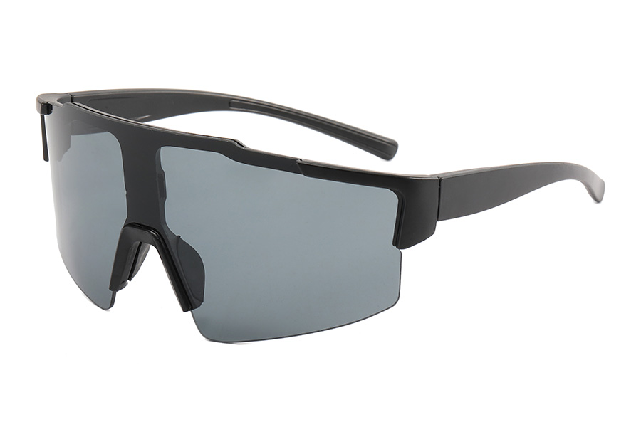 PC UV400 Protection Dustproof Polygon Cycling Glasses